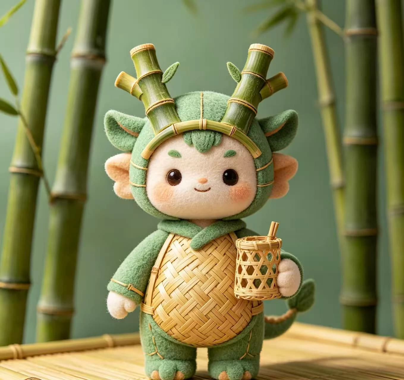 龙龙竹编